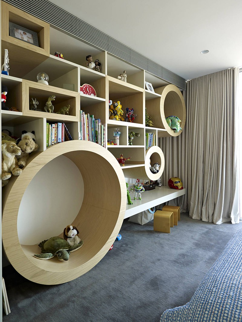 shelves for children's room