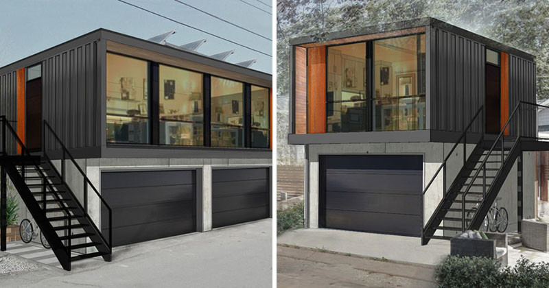 Shipping Container garage