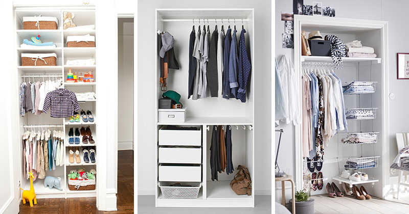 Small Closet Organization - Bedroom Closet Storage Ideas