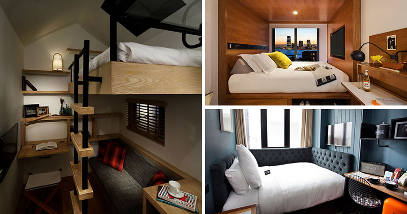 8 Small Hotel Rooms That Maximize Their Tiny Space