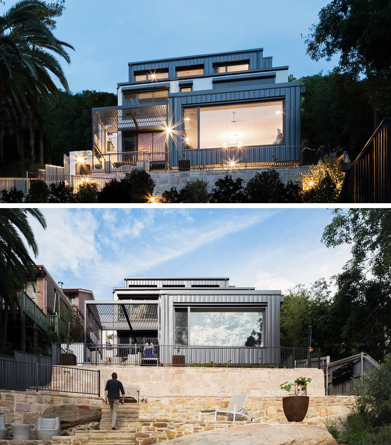 This Multi Level House In Sydney Is Located On A Steep Site With A 49 