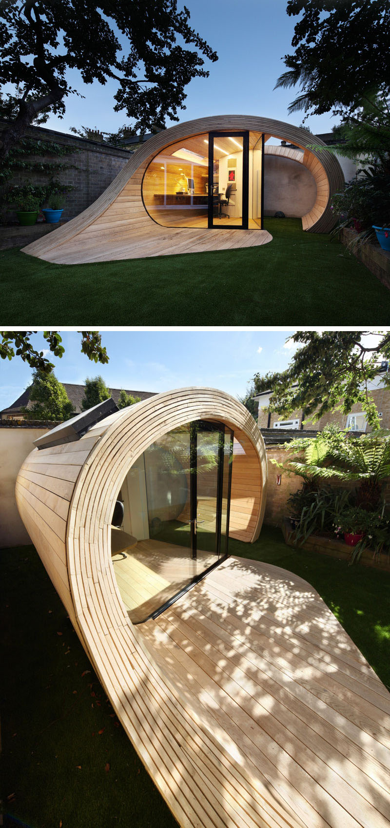 14 Inspirational Backyard Offices, Studios And Guest Houses | CONTEMPORIST