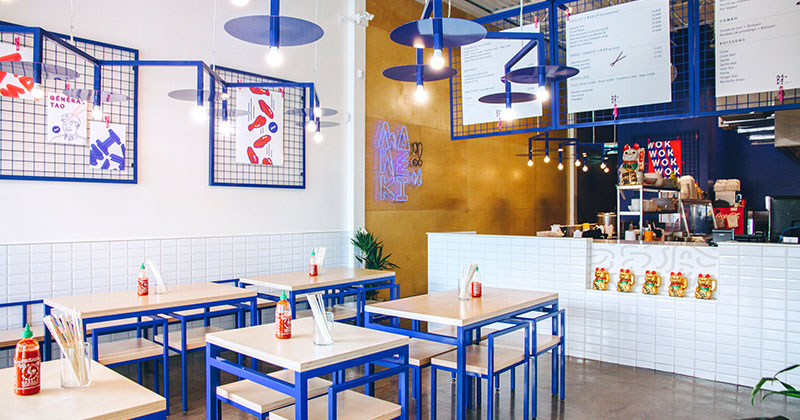 The Interior Of This New Restaurant Uses Asian Pop Culture References