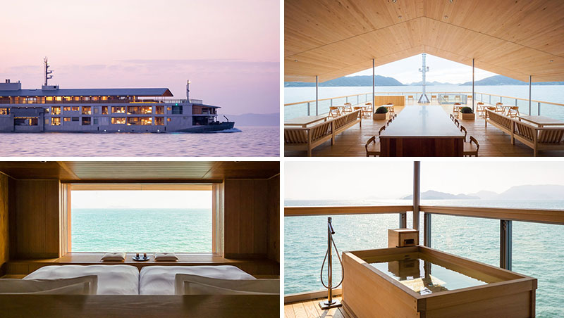Yasube Horibe Has Designed The Guntû Floating Hotel In Japan Contemporist