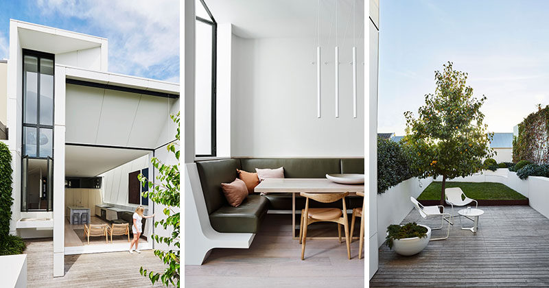 Smart Design Studio have completed the transformation of a traditional Victorian house in Sydney, Australia, as well as adding an extension to the rear of the home. #ModernArchitecture #ModernInteriorDesign