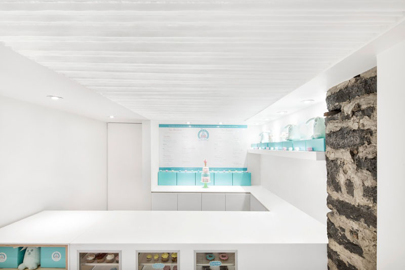 A 342 square foot bakery is hidden in the basement of a building in Quebec