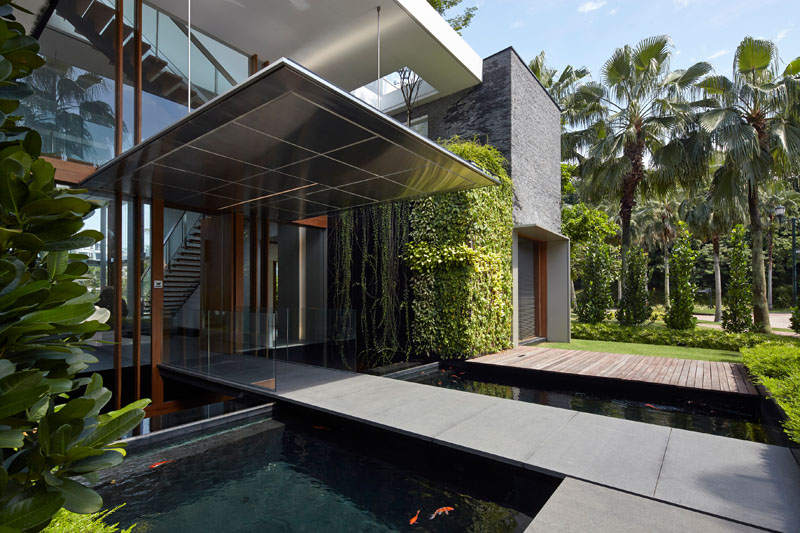 A house designed to provide a resort-like home for a multi-generational ...