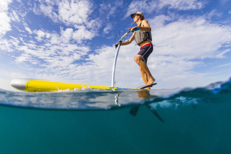 What Happens When You Combine A Paddleboard With A Stairclimber?