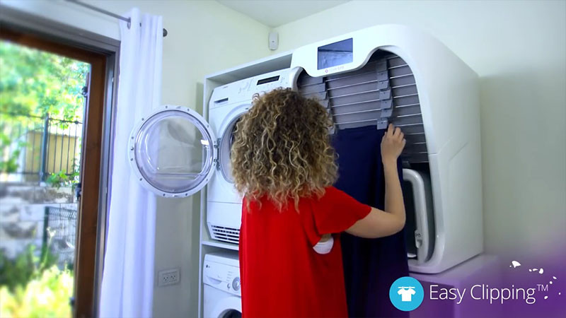 FoldiMate robot folds laundry automatically.