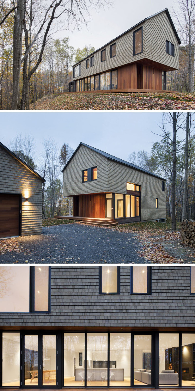 13 Examples Of Modern Houses With Wooden Shingles