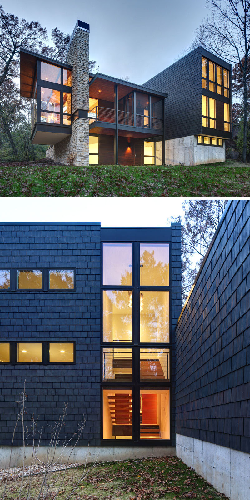 13 Examples Of Modern Houses With Wooden Shingles