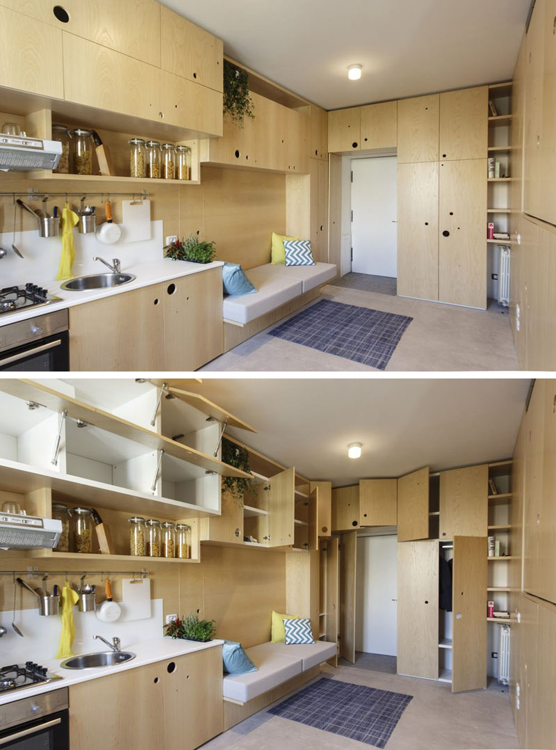 This Small Apartment Is Filled With Creative Ideas To Maximize Living Space