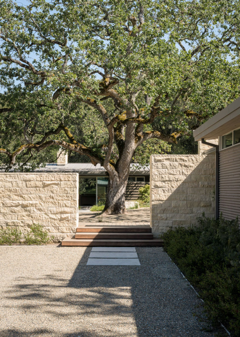 This California Home Was Designed Around A 100-Year-Old Oak Tree