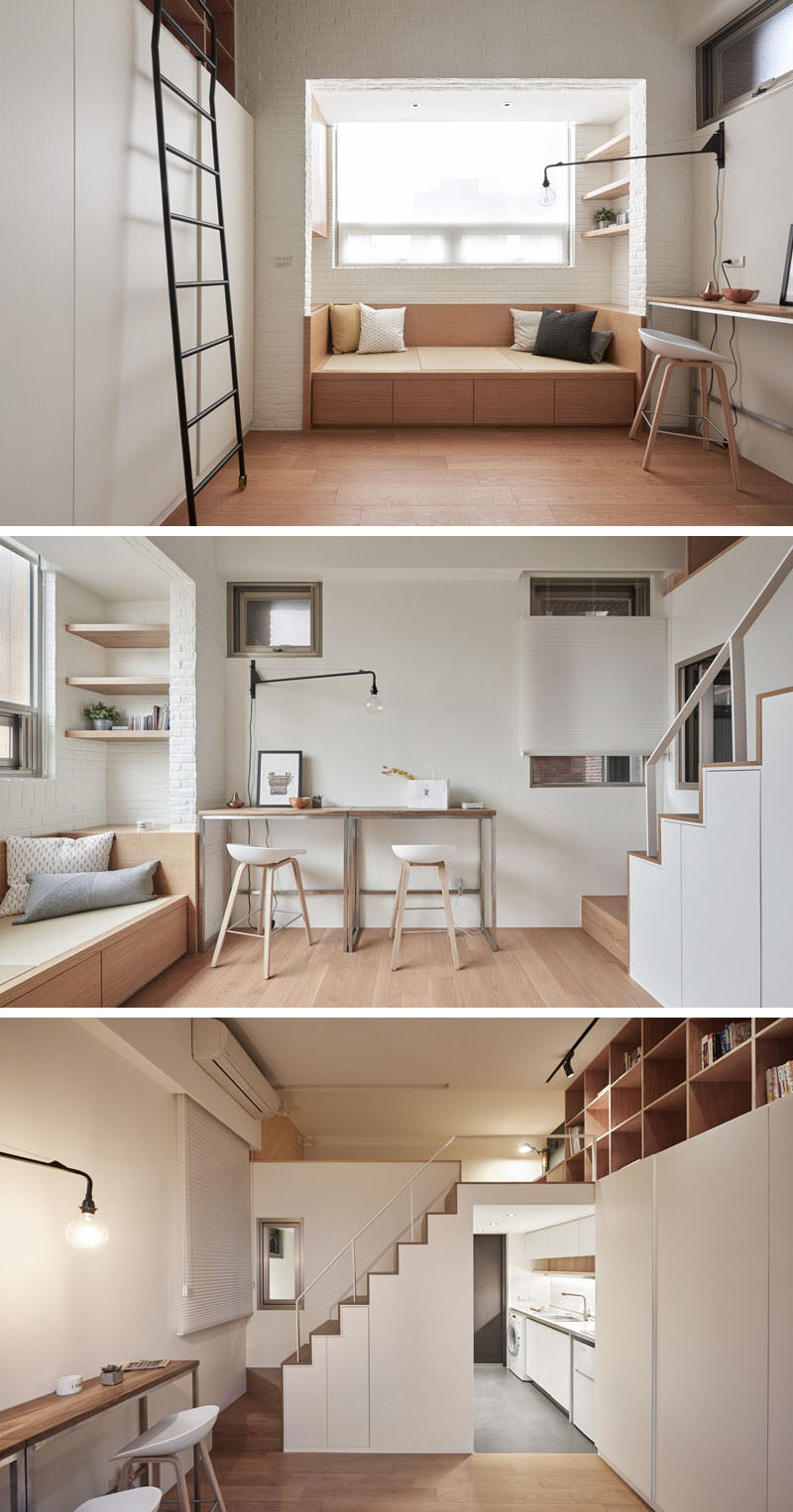 This Small Loft Apartment Is Designed To Include Everything