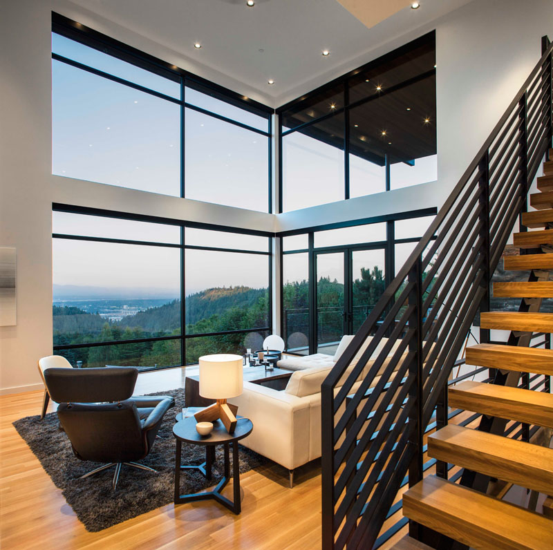 This new house was designed for life on a steep hillside property in ...