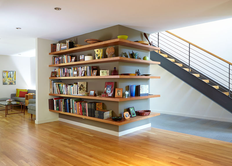 Shelving Design Idea Shelves That Wrap Around Corners 4559