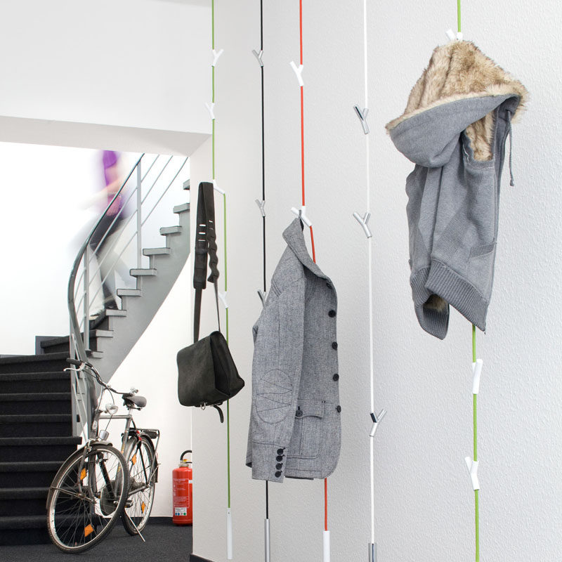 hanging coat hanger