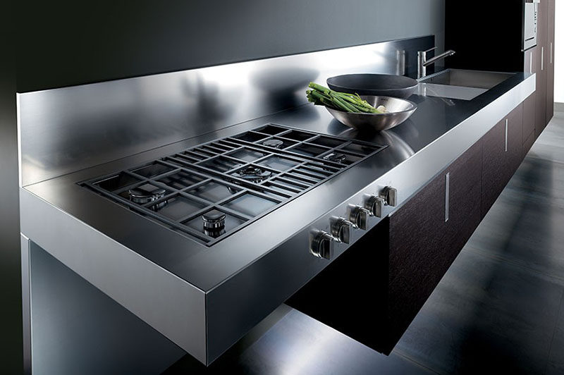 Kitchen Design Idea - Integrated Cooktop Counter