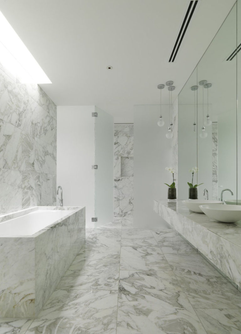 Bathroom Design Idea - 5 Ways To Add Marble To Your Bathroom