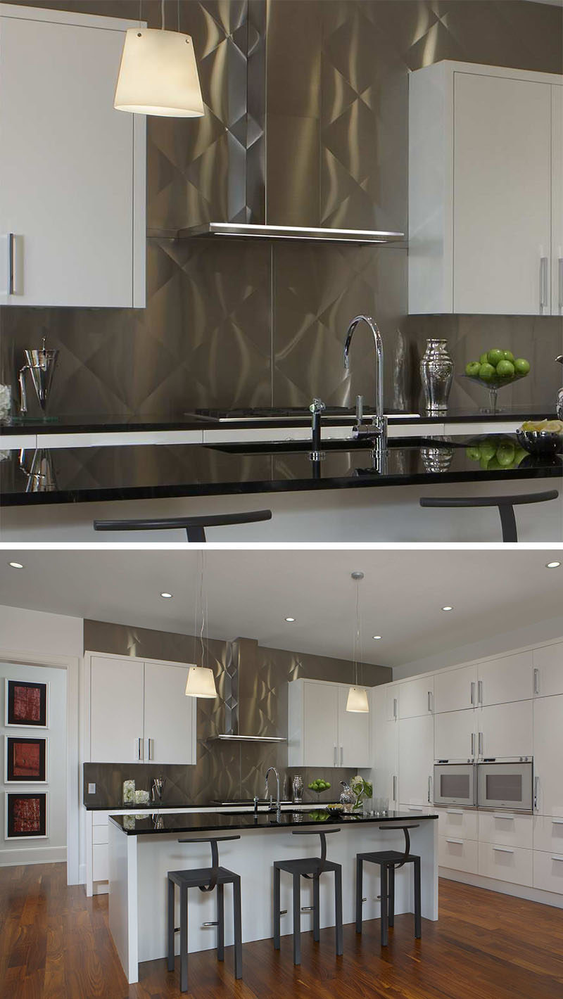 Download Kitchen Backsplash Stainless Steel Images - Design Kitchen Cabinet