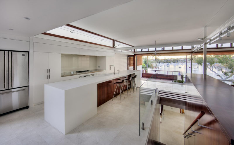 Kitchen Design Idea - White, Modern and Minimalist Cabinets