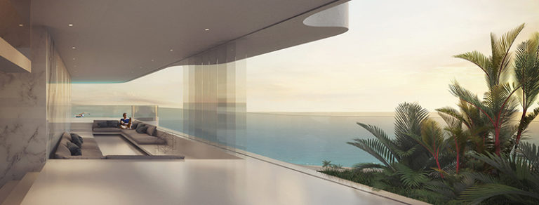 Orange Architects design a unique apartment tower overlooking the beach ...