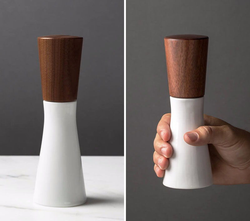 ceramic salt and pepper grinders