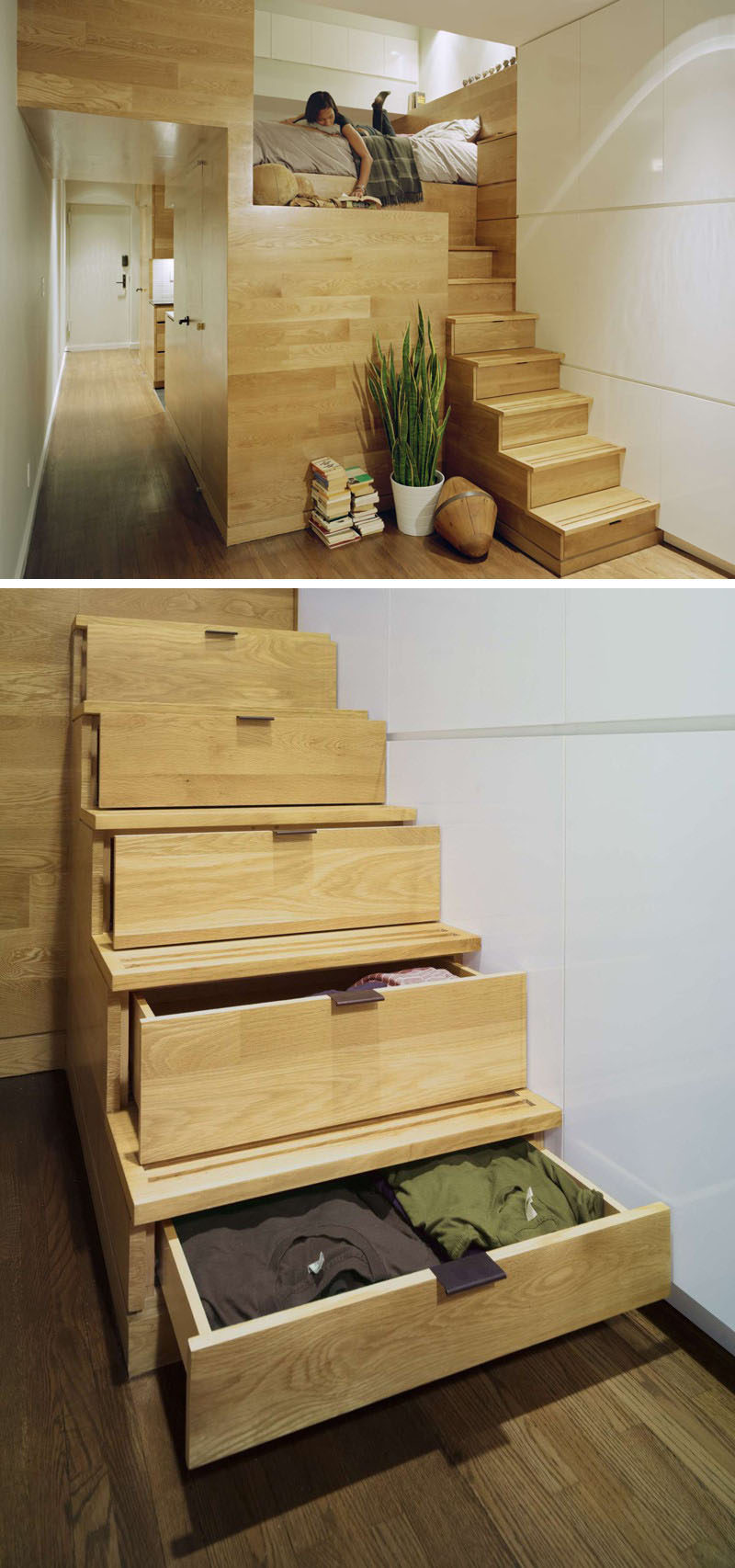 storage ideas for small spaces with wooden floor