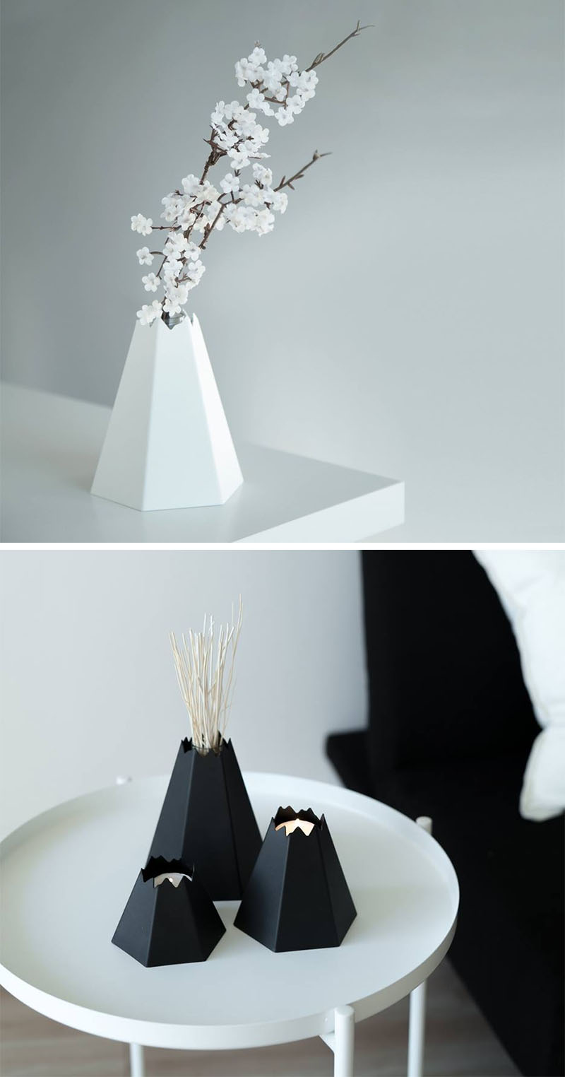 Origami Inspired The Design Of These Small Home Decor Items