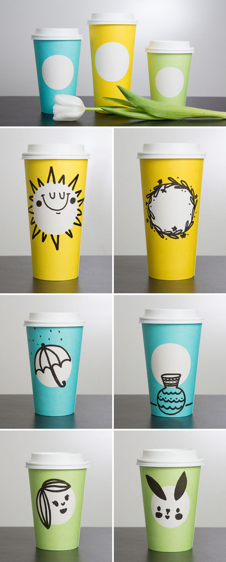 Starbucks Unveils New SpringThemed Cups in Three Fun Colors