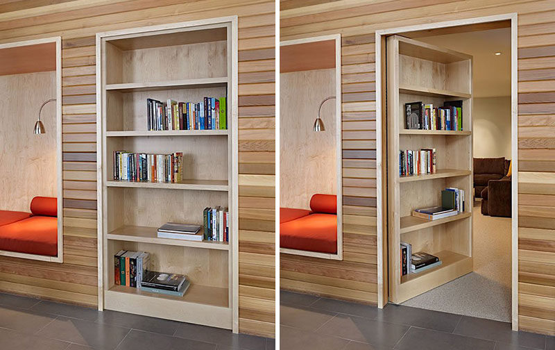 Hidden Doors Bookcase