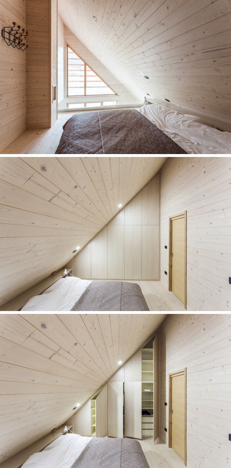 Small Bedroom With Sloped Ceiling Storage 260417 110 07