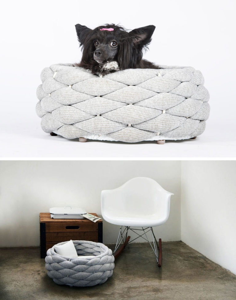 These Woven Pet Beds Give Your Fur Friends A Secure Place To Sleep