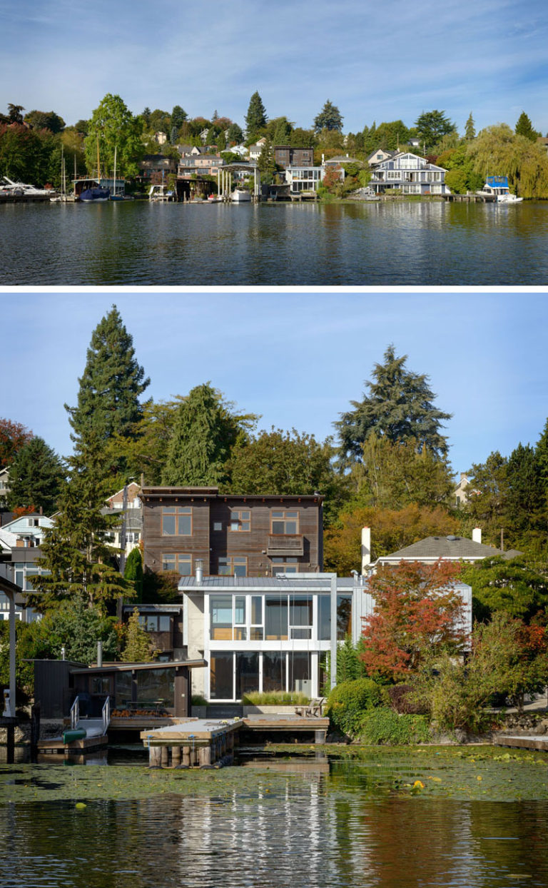 This House For A Bachelor Sits On The Waterfront In Seattle