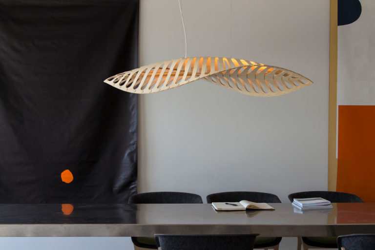 This Sculptural Pendant Light Was Inspired By Microscopic Ocean Diatoms