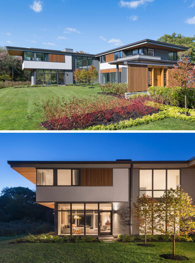 A New Family Home In Massachusetts Surrounded By A Blueberry Farm