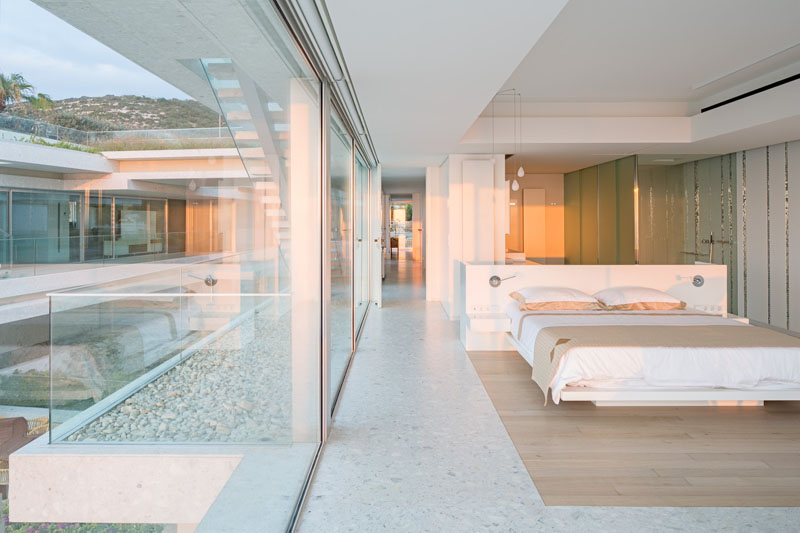 Modern Bedroom Design Glass Walls 040917 1132 06 Contemporist