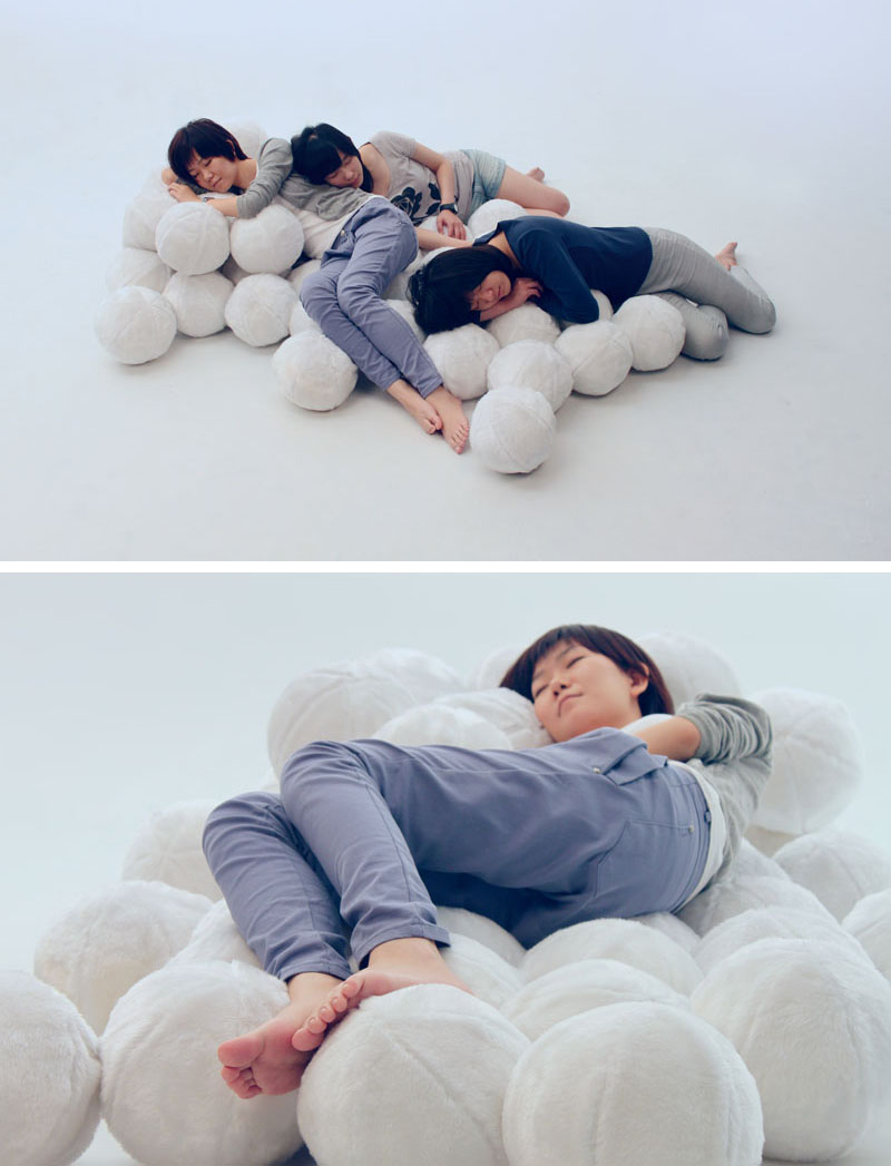 The Daydreamer Sofa Was Inspired By Clouds