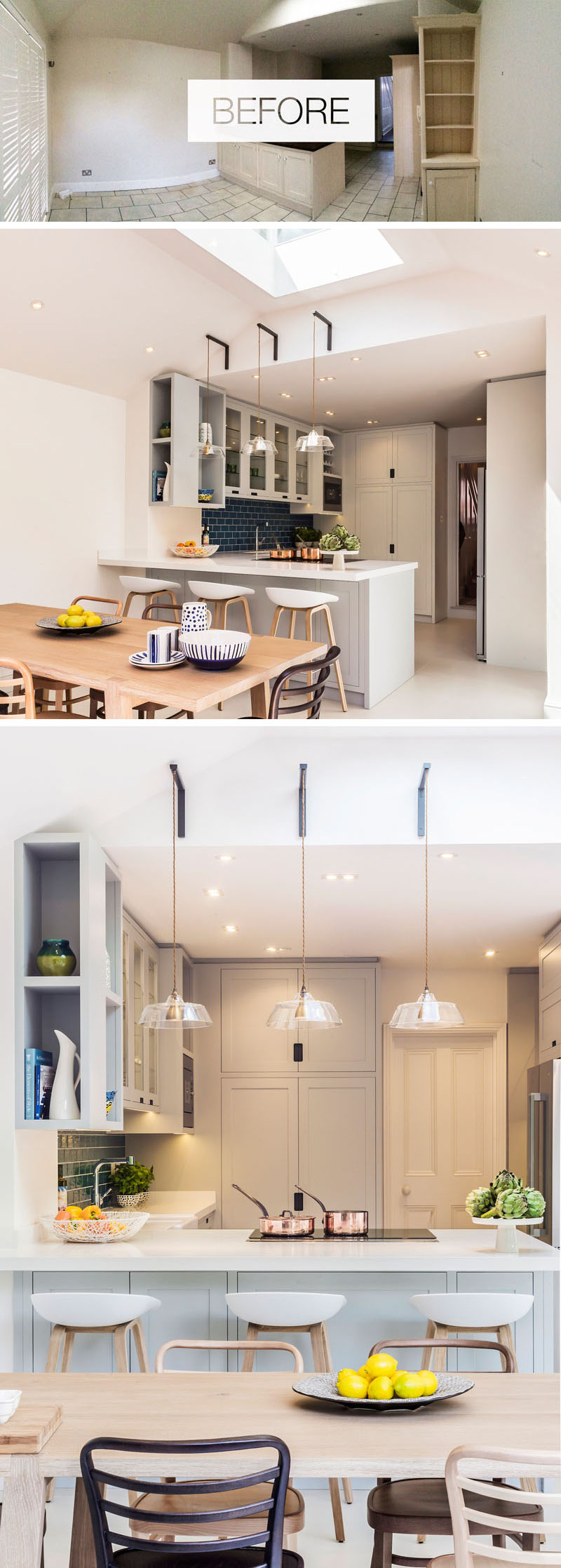 Before And After - A Victorian Townhouse Redesign In North London