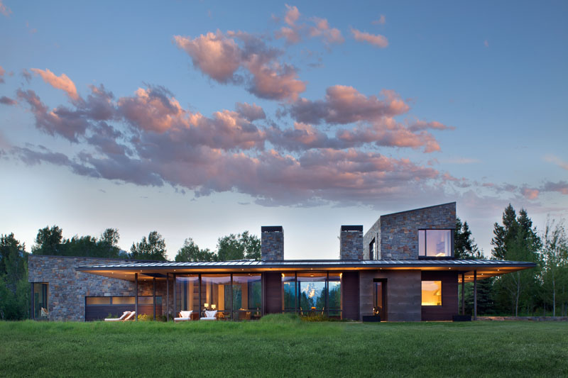 Carney Logan Burke Architects Have Designed A New Home In Rural Wyoming