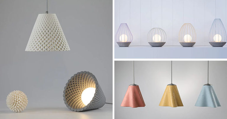 Three New Concrete Lighting Collections By ARDOMA Design