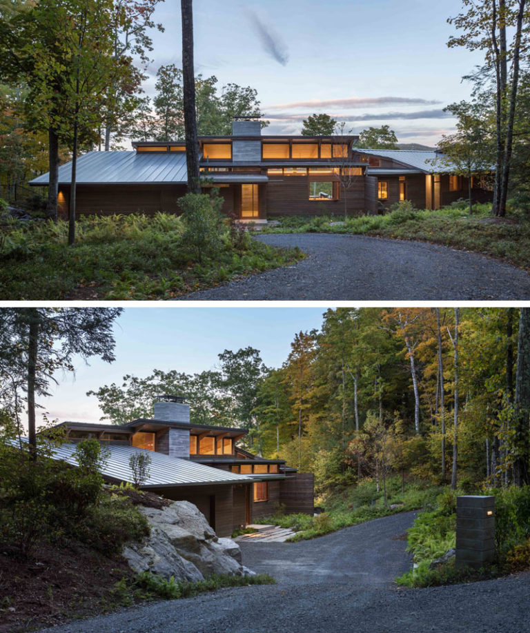 A Contemporary Family Retreat Designed For The Berkshire Mountains