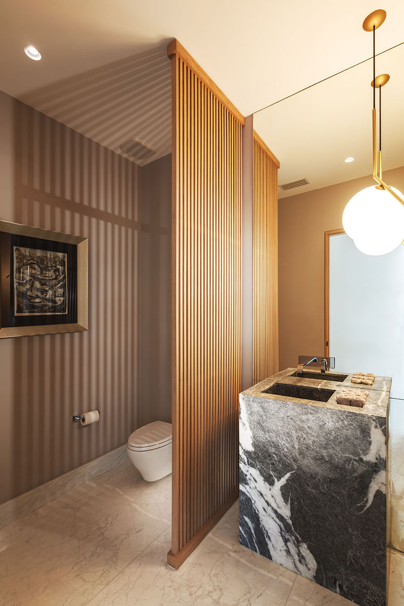 Wood Slat Partition Wall Bathroom 070618 122 16 Contemporist