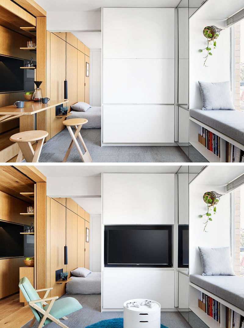 This Small Apartment Has Plenty Of Hidden Design Elements