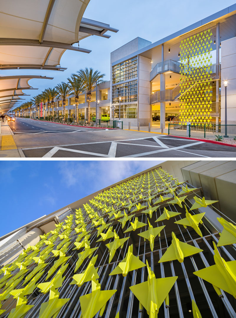 A Flight Inspired Art Installation For The San Diego International Airport