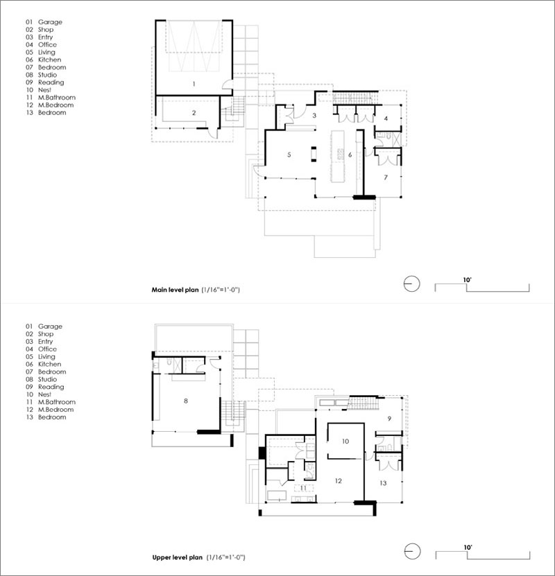Modern Two Storey House Floor Plan 250419 102 10 Contemporist