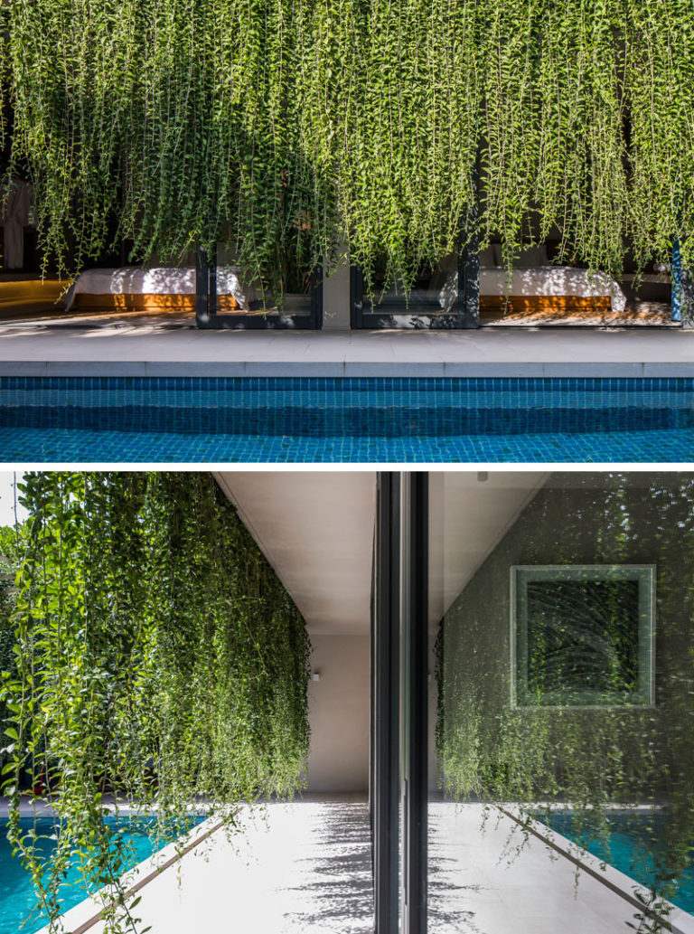 Hanging Gardens Create A Private Oasis For These Modern Villas