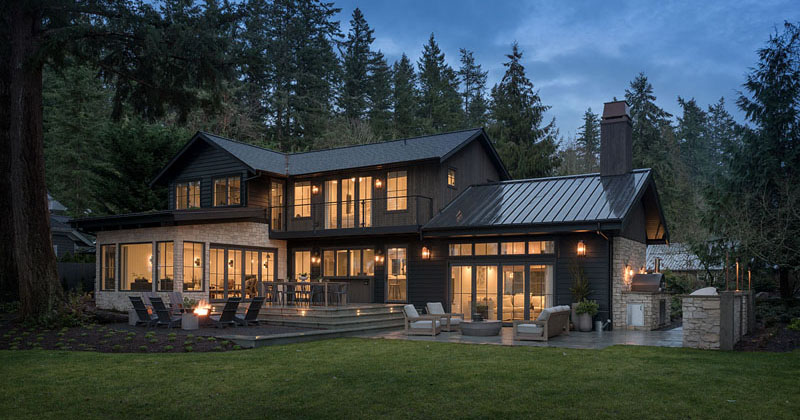 A Modern Farmhouse Makes Bainbridge Island Its Home