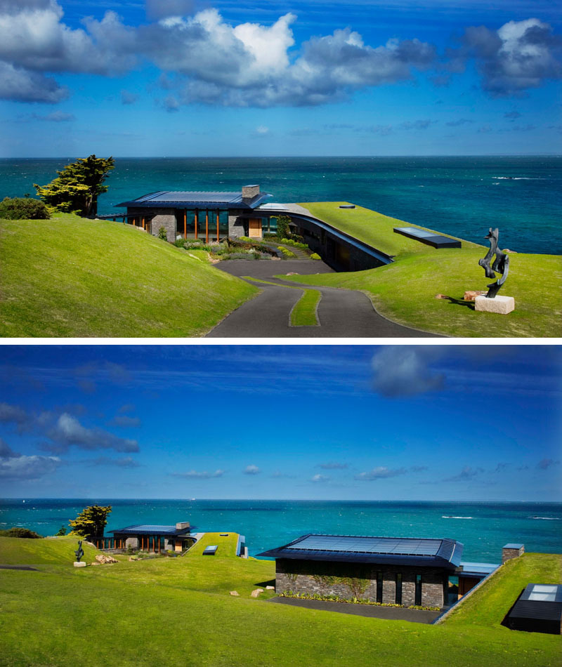 A Couple Of Modern Houses Are Nestled Into This Jersey Hillside   Modern House Architecture 190919 1237 02 