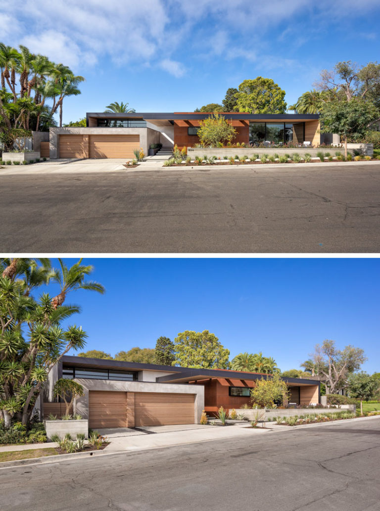 This Modern California House Creates An Indoor / Outdoor Lifestyle With ...